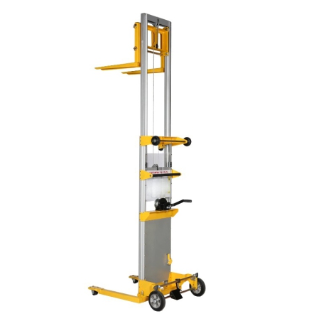 Vista general del apilador manivela 181kg 2500mm Vista general del apilador manivela 181kg 2500mm