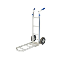 Vista general de la Carretilla de mano plegable de aluminio 200 kg
