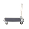 Vista de perfil del Carro plataforma plegable 250 kg