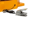 Zoom en el pedal de la mesa giratoria envolvedora 1000kg 220V