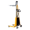 Vista delantera de 3/4 del apilador para puesto de trabajo 1714mm 100kg - plataforma alta