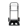 Carretilla de mano plegable de aluminio 90kg - plegada vista frontal
