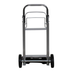 Carretilla de mano plegable de aluminio 90kg - plegada vista trasera