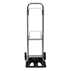 Carretilla de mano plegable de aluminio 90kg - vista frontal desplegada