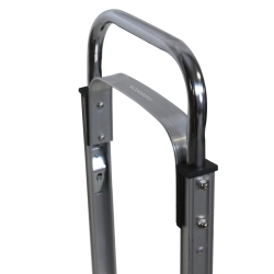 Carretilla de mano plegable de aluminio 90kg - zoom en el arco de empuje