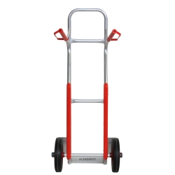Carretilla de mano de aluminio multiusos 200 kg - vista trasera