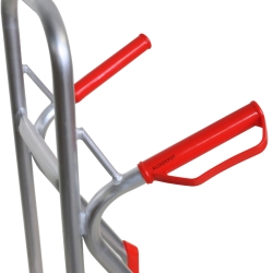 Carretilla de mano de aluminio multiusos 200 kg - zoom en los mangos