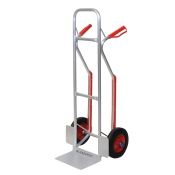 Carretilla de mano de aluminio multiusos 200 kg - vista desde 3/4