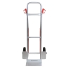 Carretilla de mano de aluminio multiusos 200 kg - vista frontal