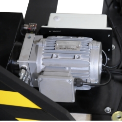 Mesa elevadora 2500kg 1420x815mm - zoom en el motor