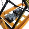Mesa elevadora eléctrica Tijeras triples 2000 kg - zoom en el motor