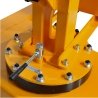 Grúa de taller de contrapeso rotativa 550kg - zoom en el sistema de rotación