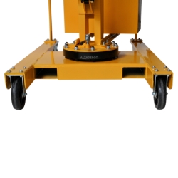 Grúa de taller de contrapeso rotativa 550kg - zoom en las fundas