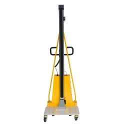 Vista trasera del Apilador para puesto de trabajo 100 kg - 1700 mm - plataforma baja