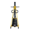Vista frontal del Apilador para puesto de trabajo 250 kg - 1500 mm - plataforma alta
