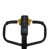 Mesa elevadora eléctrica doble tijera móvil 500kg - zoom en la caja de control vista frontal