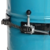 Zoom sobre el mecanismo del Apilador volteador de barriles extra bajo 350 kg – elevación 1500 mm