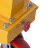 Zoom en el botón de emergencia del remolcador eléctrico 2500kg