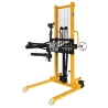 Apilador volteador de barril 450 kg - elevación 1600 mm - Horquillas ajustables - medio-alto