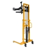 Apilador basculante de barril 450 kg elevación 2100 mm - uñas ajustables - mástil alto
