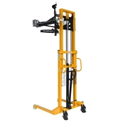 Apilador basculante de barril 450 kg elevación 2100 mm - uñas ajustables - mástil alto