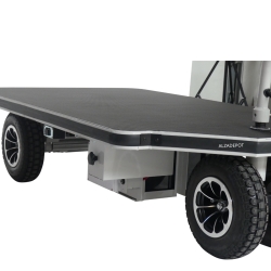 Zoom a la parte inferior del Carro plataforma eléctrico - 800 kg