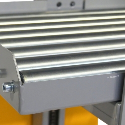 Zoom plataforma de rodillos para apilador de puesto de trabajo