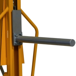 Vista 3/4 de Espolón simple para apilador de puesto de trabajo