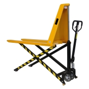 Vista general de la transpaleta elevadora manual ancha monocilíndrica 1000 kg - Horquillas 1500mm