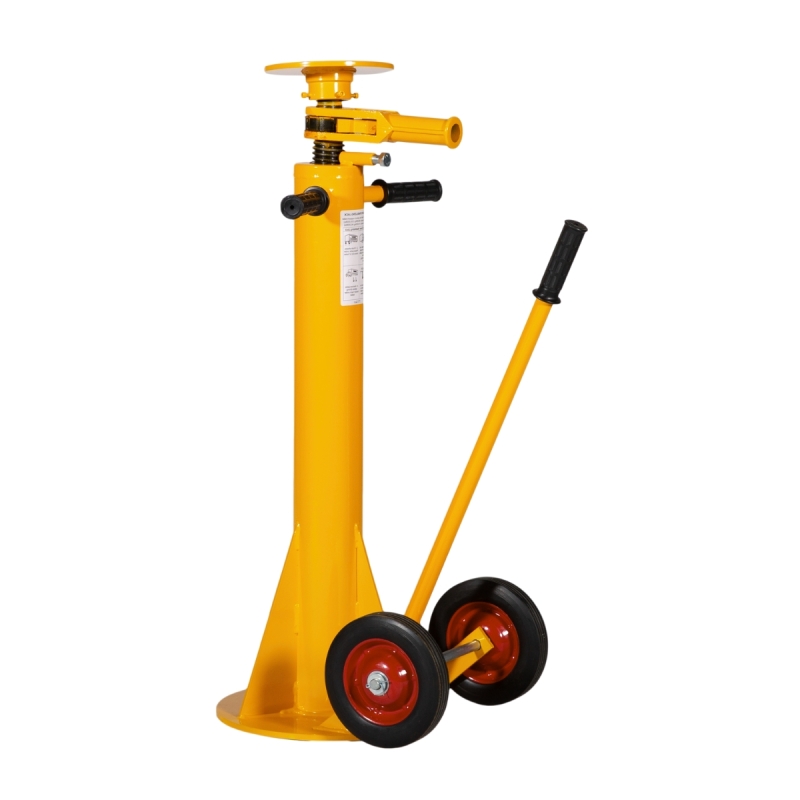 Vista general al Soporte de seguridad para remolque 18 T - Elevación 900 - 1192 mm