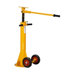 Vista 3/4 al Soporte de seguridad para remolque 18 T - Elevación 900 - 1192 mm