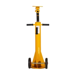 Vista grontal del Soporte de seguridad para remolque 18 T - Elevación 900 - 1192 mm