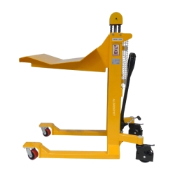 Vista de perfil elevada Apilador elevador de bobinas 1000 kg