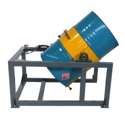 Mezclador basculante de bidones 400 kg vista perfil