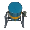 Mezclador basculante de bidones 400 kg con bidon vista frontal