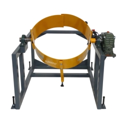 Mezclador basculante de bidones 400 kg vista frontal