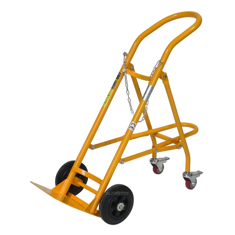 Carretilla para bombonas y botellas de gas 120 kg