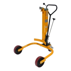 Elevador hidráulico de barriles 250 kg - elevación 1220 mm vista general