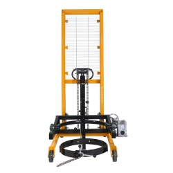 Apilador volteador de barriles 450 kg – elevación 1500 mm