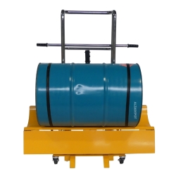 Mini apilador porta-bobinas 400 kg vista frontal