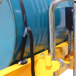 Zoom sujección Mini apilador porta-bobinas 400 kg