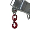Zoom gancho - Brazo grúa articulado para carretilla elevadora - 1,2 T