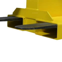 Zoom horquillas - Brazo grúa articulado para carretilla elevadora - 1,2 T