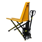 Portada - Transpaleta semieléctrica de alta elevación 1000 kg, horquillas de 1500 mm