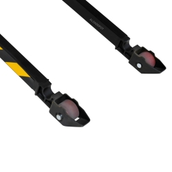 Transpaleta de alta elevación completamente eléctrica - zoom en los rodillos