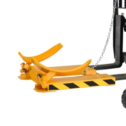 Brazos plegados - Pinza portabidones para carretilla elevadora - 340 kg
