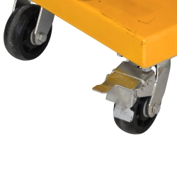 Zoom rueda - Elevador hidráulico para bidones extra bajo 450 kg