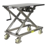3/4 - Mesa elevadora móvil INOX a manivela - Capacidad 300 kg