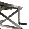 Manubrio - Mesa elevadora móvil INOX a manivela - Capacidad 300 kg