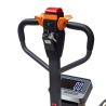 Timón 1 -Transpaleta eléctrica pesadora 1500 kg - 30 Ah batería litio